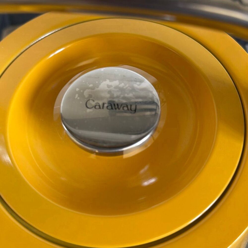 Caraway Whistling Tea Kettle in Marigold - Picture 4 of 5